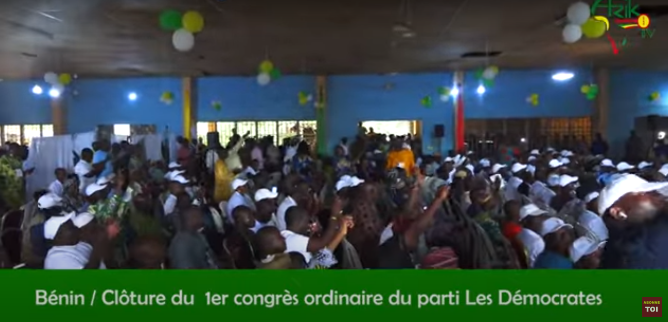 Clôture 1er Congrès Les Démocrates